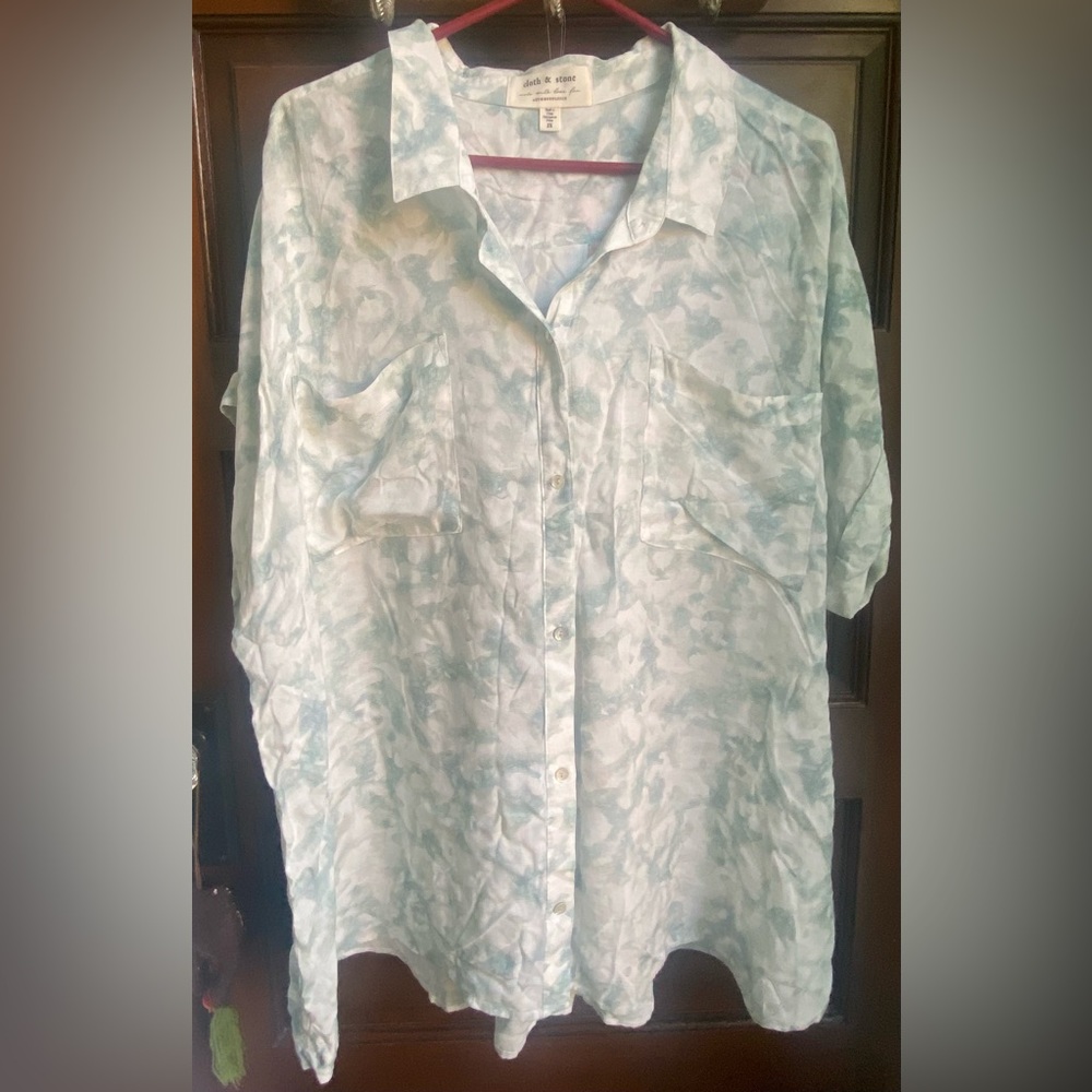 Cloth & Stone Anthropologie plus top